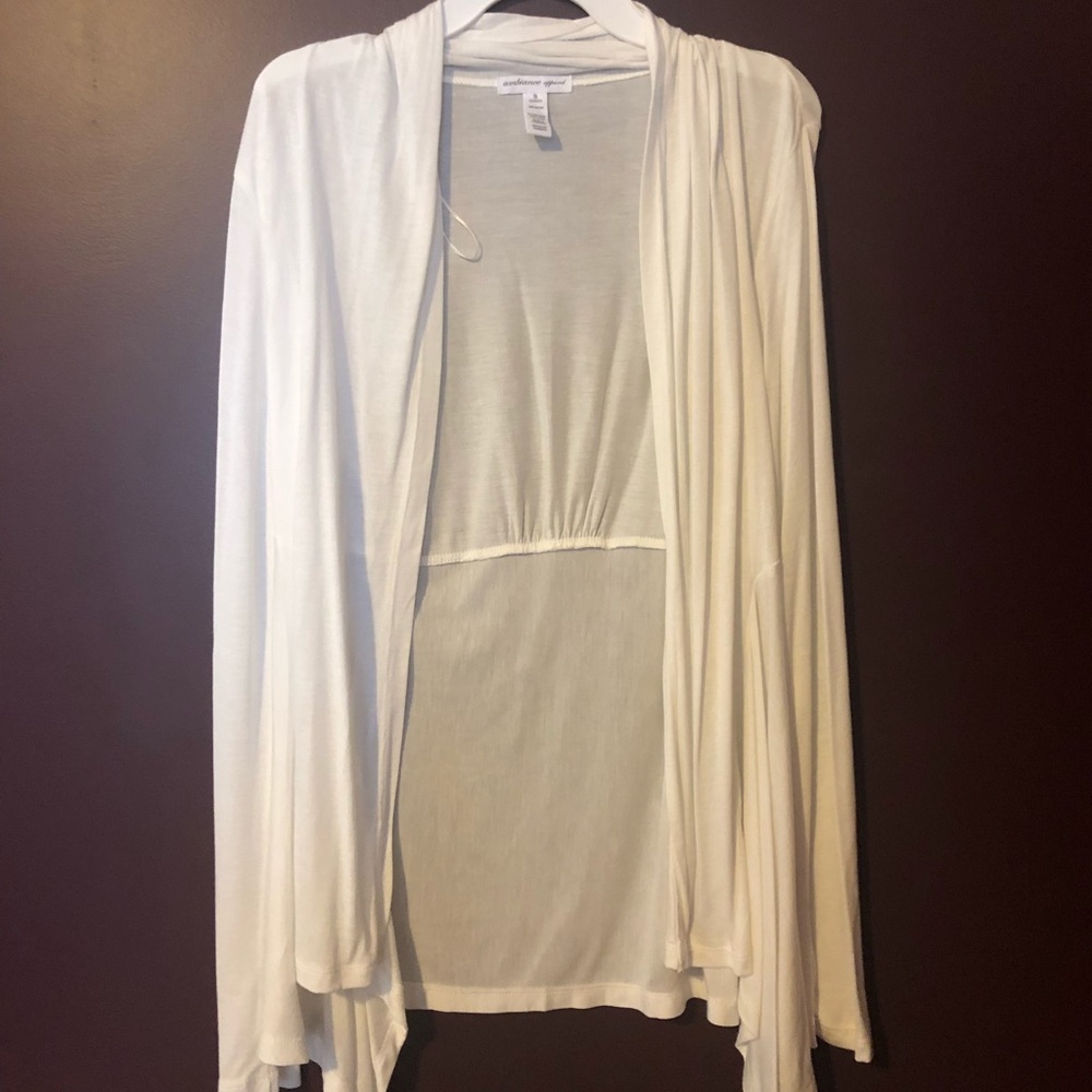 Pacsun white cardigan ever worn